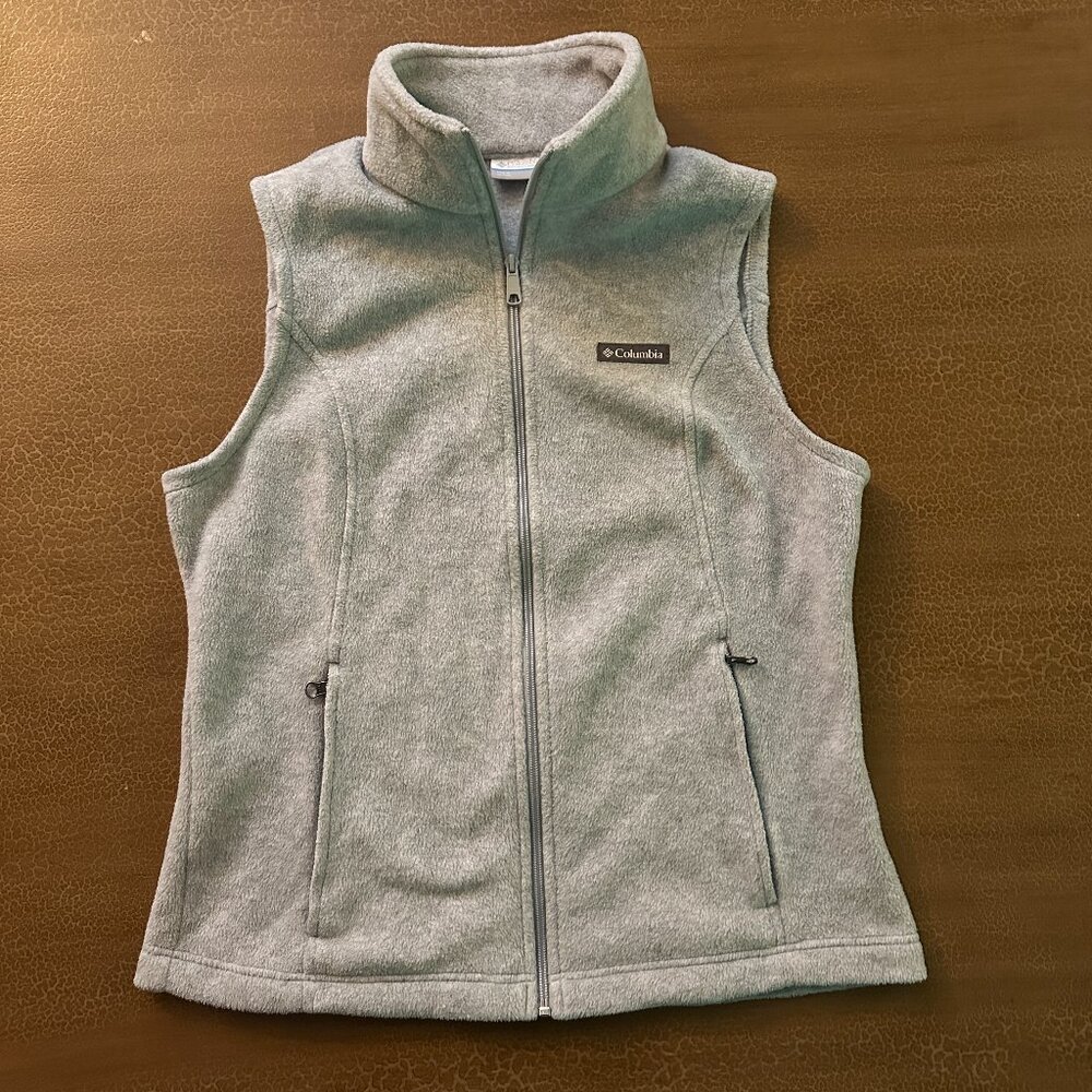 Columbia Grey Vest - Size Large
